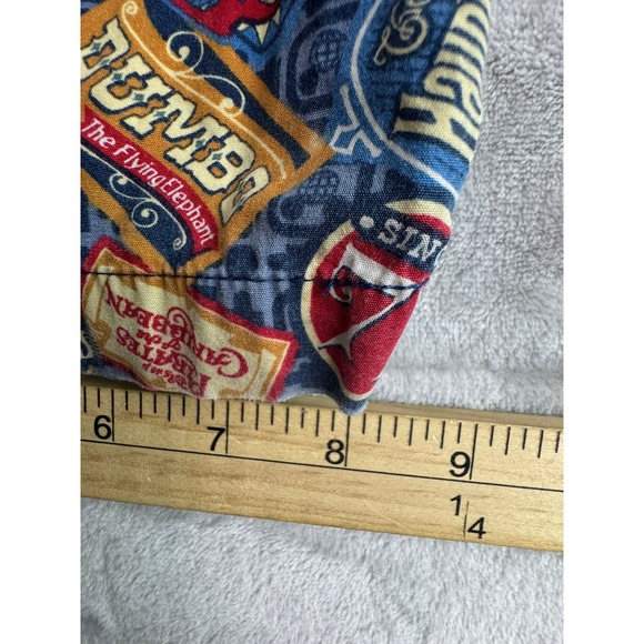 Disney Parks Pajama Pants Lounge Pants Size M Mickey Mouse Attractions Print - Picture 3 of 10